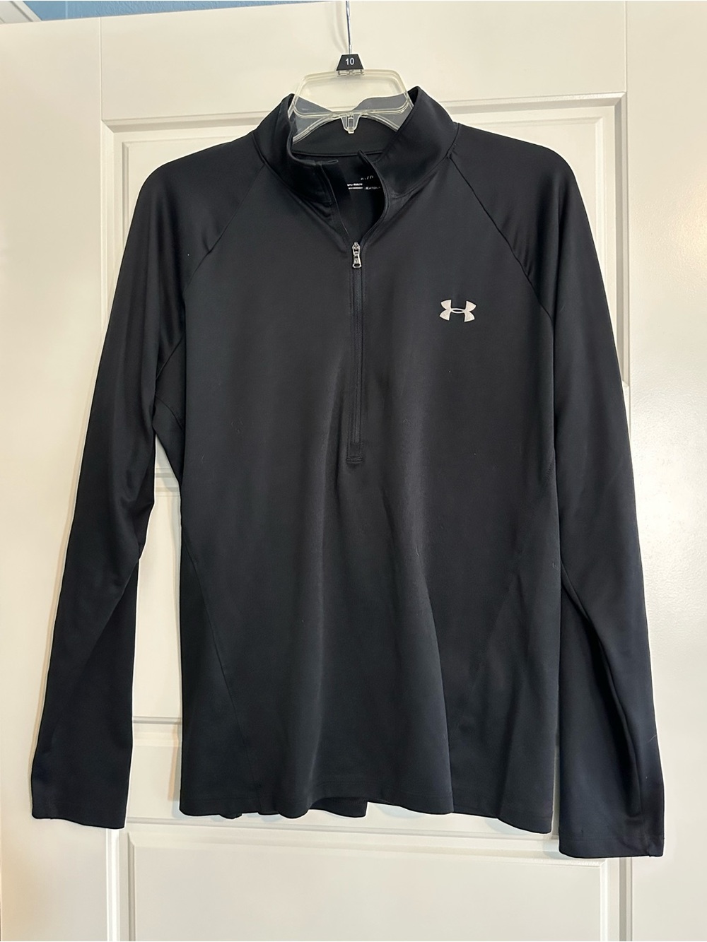 Under Armour Black Women's 1/4 Zip Training Pullover